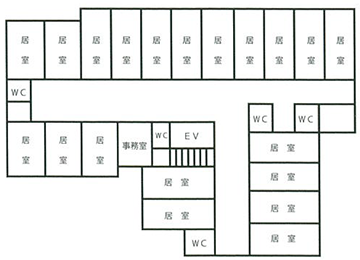 施設内案内図2F